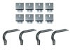 Lund 97-09 Ford Expedition EZ Running Board Mounting Bracket Kit - Brite