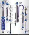 King Shocks Shaft .500 Stdrd Cab 8.457in