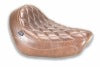 Mustang 17-25 Honda Rebel 300 and 500 Tripper Solo Driver Distressed Brown w/ Diamond