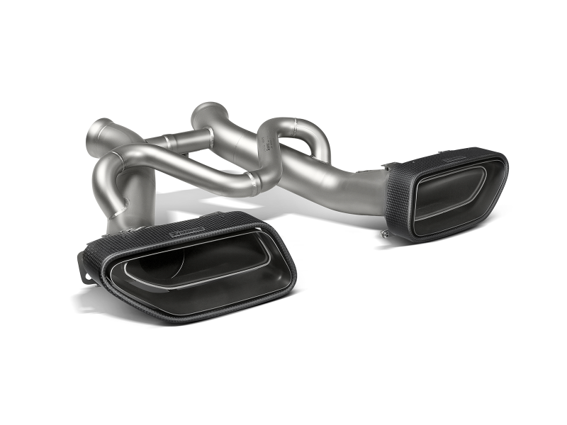 Akrapovic 14-17 McLaren 650S/650S Spyder Slip-On Line (Titanium) w/ Carbon Tips