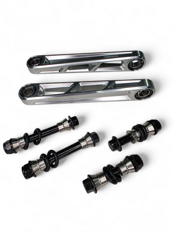 Elektric Offroad 2024+ Can Am Maverick R Front Sway Bar Links Anodized Clear