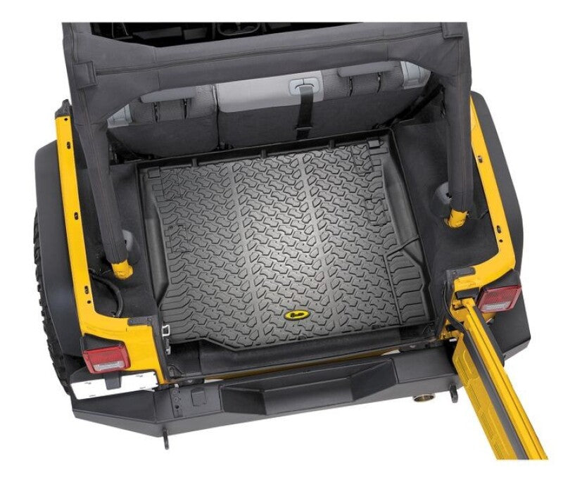 Bestop 11-18 Jeep Wrangler JK Rear Cargo Liner (Black)