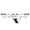 Skyjacker 18-24 Jeep Gladiator JL ADX 2.0 Dual Stabilizer Kit w/ CNC Machined Polished Alum.