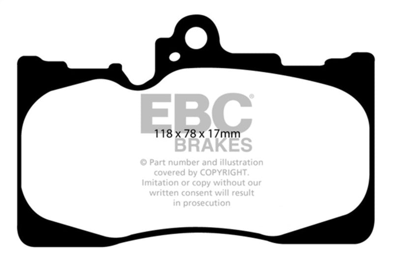 EBC S20 Brake Pad and Rotor Kit