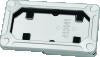 Kuryakyn Nova Side Mount License Plate Frame Gloss Chrome