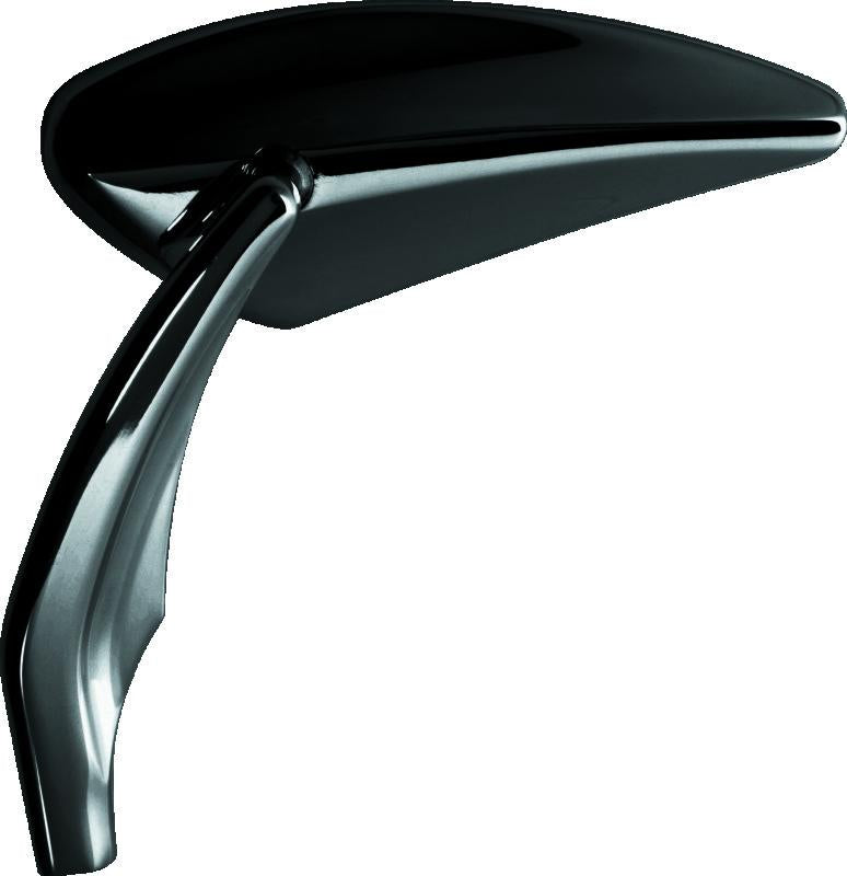 Performance Machine Mirror Assembly Left Torque - Black Ano