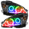 Oracle 08-11 Mercedes Benz C-Class Pre-Assembled Headlights Chrome - w/ Simple Controller