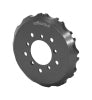 Wilwood 5x4.724 MT 12x8.75 BC Hat .843 OffSet