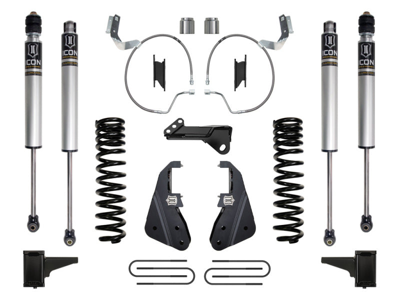 ICON 2023 Ford F-250/F-350 Super Duty 4WD Diesel 4.5in Lift Stage 1 Suspension System