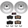 Power Stop 90-92 Volkswagen Corrado Rear Z23 Evolution Sport Coated Brake Kit