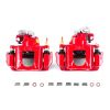 Power Stop 11-14 Ford Edge Rear Red Calipers w/Brackets - Pair