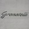 Granatelli Logo Domed Decal - Chrome