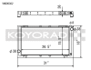 Koyo 91-94 Subaru Legacy 2.2L Turbo (MT) Radiator