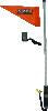 QuadBoss 4Ft Clear Single Whip Remote