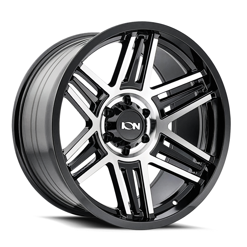 ION Type 147 17x9 / 6x135 BP / 0mm Offset / 87mm Hub Black/Machined Wheel