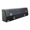 Westin/Brute Contractor TopSider Tool Box 60in w/Drawers & Doors 60 x 13.5 x 21 - Tex. Blk