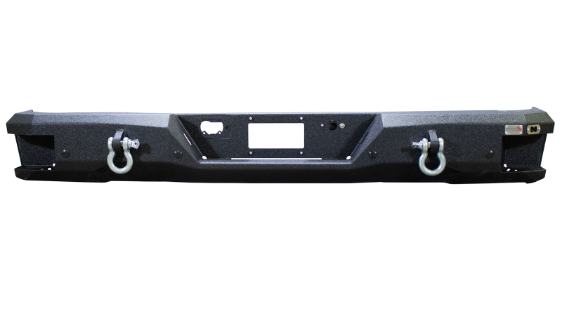 Fishbone Offroad 07-13 Chevy Silverado 1500 Rear Bumper - Black