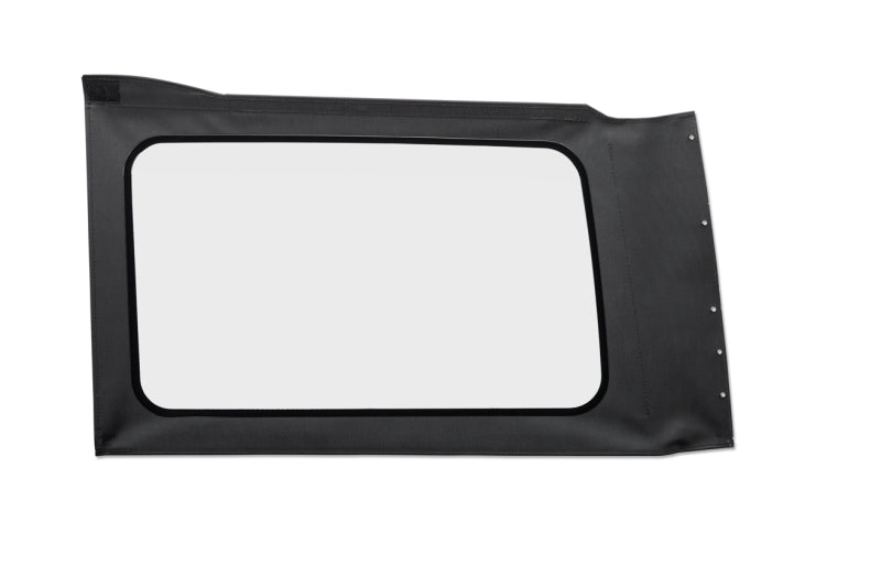 Bestop 18-26 Jeep Wrangler JL Oe JL Replacement Windows (Quarter Left Hand 4-Door Black Vinyl Clear)