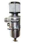 Moroso Breather Tank/Catch Can - 16An Male Fitting - Aluminum