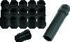 QuadBoss Spline Lug Nuts 12x1.25 - Black