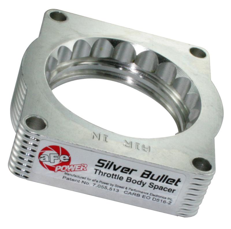 aFe Silver Bullet Throttle Body Spacers TBS Ford F-150 Raptor 10-12 V8-6.2L