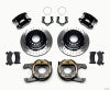 Wilwood D154 P/S Park Brake Kit Drilled Mopar/Dana 2.50in Off w/Snap Ring Bearing