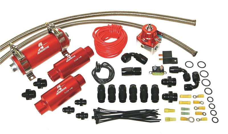 Aeromotive 700 HP EFI Fuel System (Incl. 11106 Pump/13109 regulator/Fittings/O-Rings)