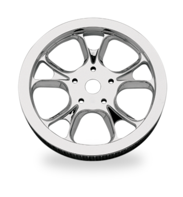 Performance Machine Belt Pulley 70T x 1.125in Galaxy - Chrome