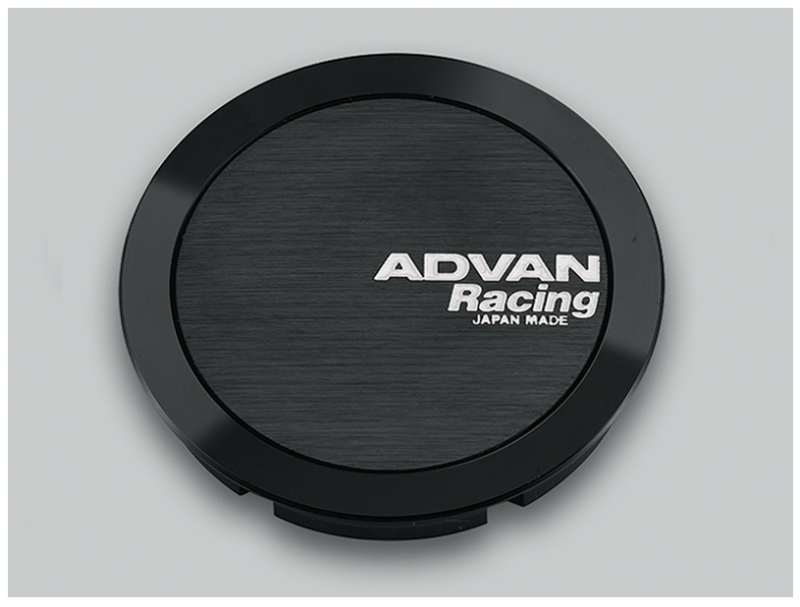 Advan 73mm Full Flat Center Cap - Black