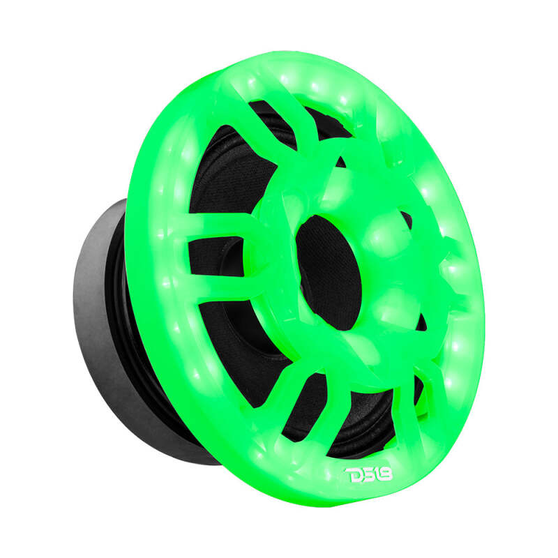 DS18 6.5in Speaker Grill w/ RGB LED Lights