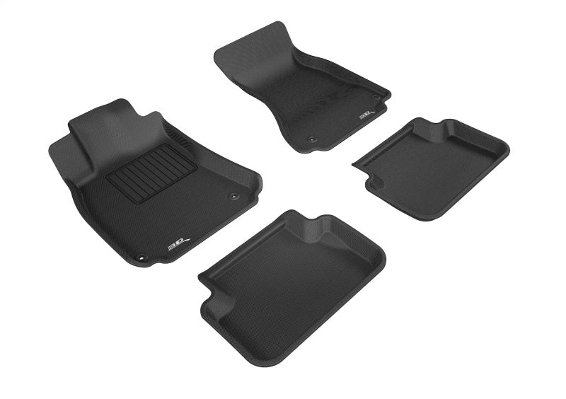3D MAXpider 09-16 Audi A4/S4 (B8) Kagu Black Full Set