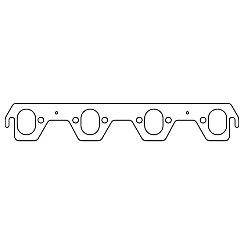 Cometic Ford Windsor V8 .043in Copper Exhaust Manifold Gasket Set - 1.750in x 1.270in Oval Port
