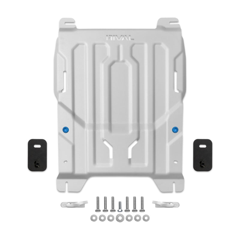 Rival 24-26 Ford Ranger / Ranger Raptor Aluminum Transmission And Cat Converter Skid Plate