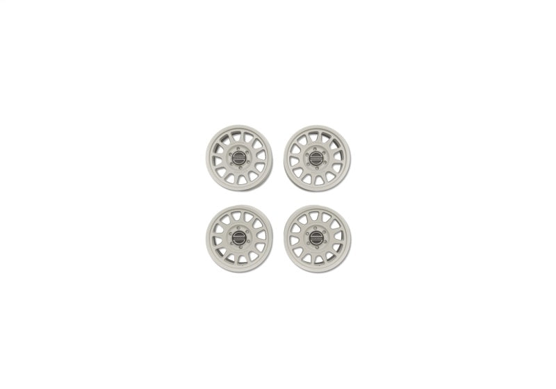 Ford Racing Bronco 17x8.5in Method Wheel & Center Cap - White