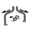 QTP 2015-2017 Ford Mustang GT QTP Aggressor Cutout Pipes