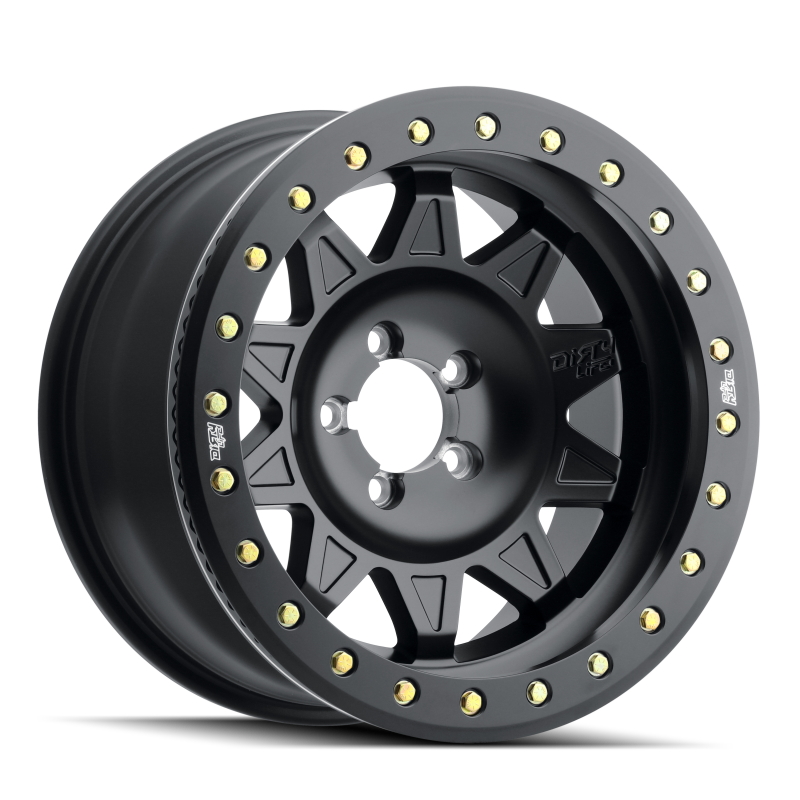 Dirty Life 9302 Roadkill 15x7 / BLANK BP / 13mm Offset / 79.4mm Hub Matte Black Wheel