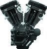 S&S Cycle 99-06 BT T111 Black Edition Longblock Engine - 585 GE Cams