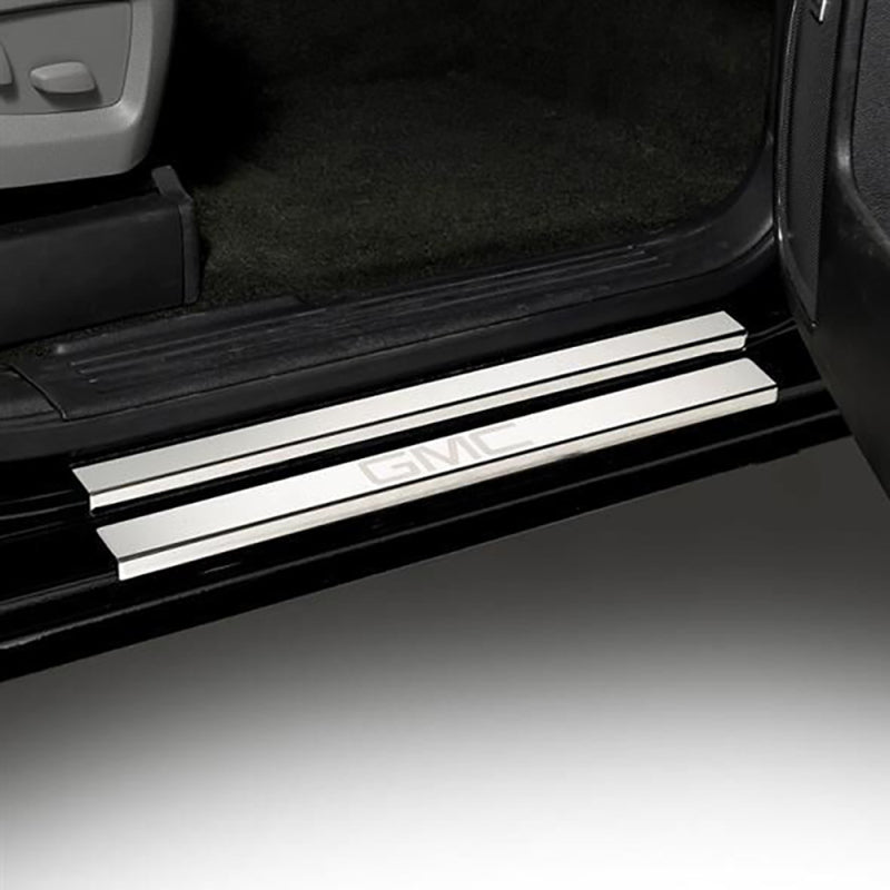 Putco 14-18 GMC Sierra LD - Double Cab w/ GMC Etching (8pcs) SS Door Sills