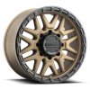 Raceline 953BZ Krank 18x9in / 8x165.1 BP / 18mm Offset / 125.2mm Bore - Bronze Wheel