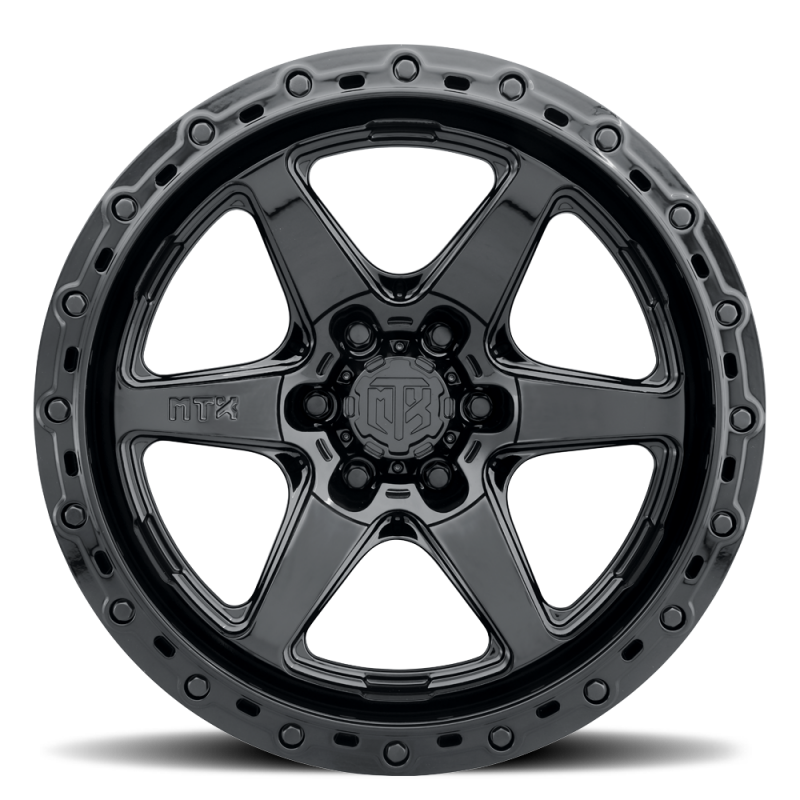 MTX Spitfire 6 Gloss Black 18x9in / 6x139.7 BP / 19mm Offset / 106.1mm Bore
