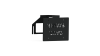 Road Armor 3.6in Offset Fairlead Mount - Tex Blk