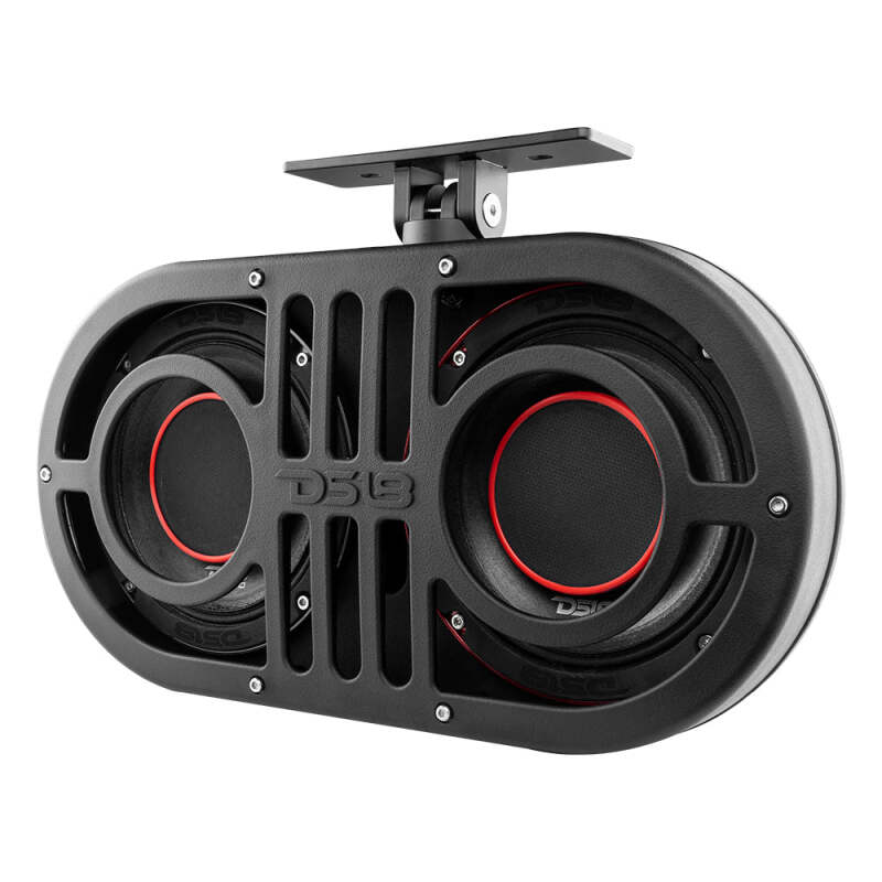 DS18 6.5in Rollcage Soundbar Loaded Built In RGB LED Lights 450 Watts RMS 2x PRO-HY6.4B Included