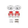 Power Stop 02-06 Acura RSX Front Z26 Street Warrior Brake Kit w/Calipers