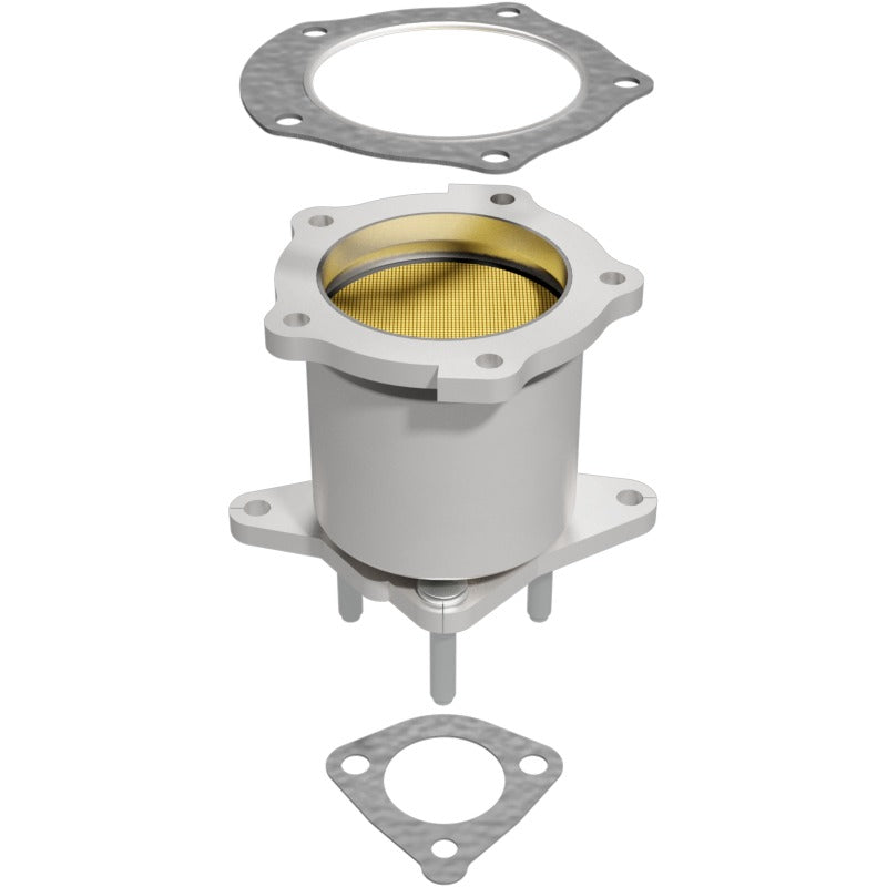 MagnaFlow Direct Fit Catalytic Converter 98 Mazda Protege Front