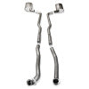 Stainless Works 1964-67 Corvette Exhaust SB 2-1/2in Factory Connect
