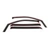 Westin 2014-2018 Chevy Silverado 1500 Crew Cab In-Channel Wind Deflector 4pc - Smoke