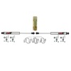 Skyjacker 67-87 GM K10-K35 Pickup ADX 2.0 Dual Stabilizer Kit w/ CNC Machined Polished Alum.