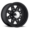 Raceline 891 Renegade 17x9in / 6x139.7 BP / 0mm Offset / 107.95mm Bore - Satin Black Wheel