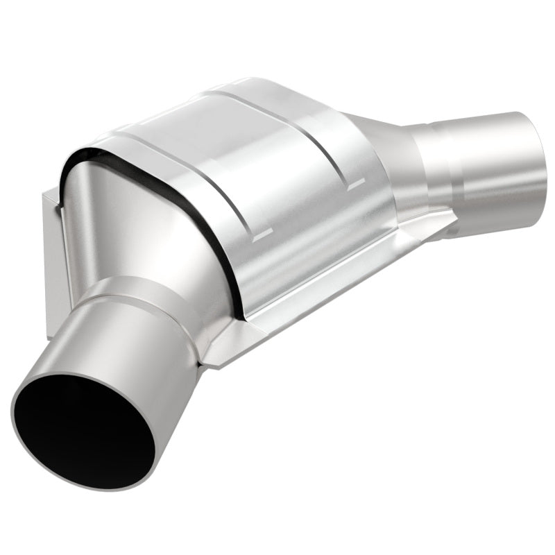 MagnaFlow Universal Catalytic Converter 2.00 Angled In / Out OEM