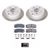 Power Stop 04-12 Mitsubishi Galant Rear Semi-Coated Rotor Kit